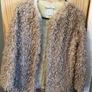 Super Cute Faux Sherpa Jacket